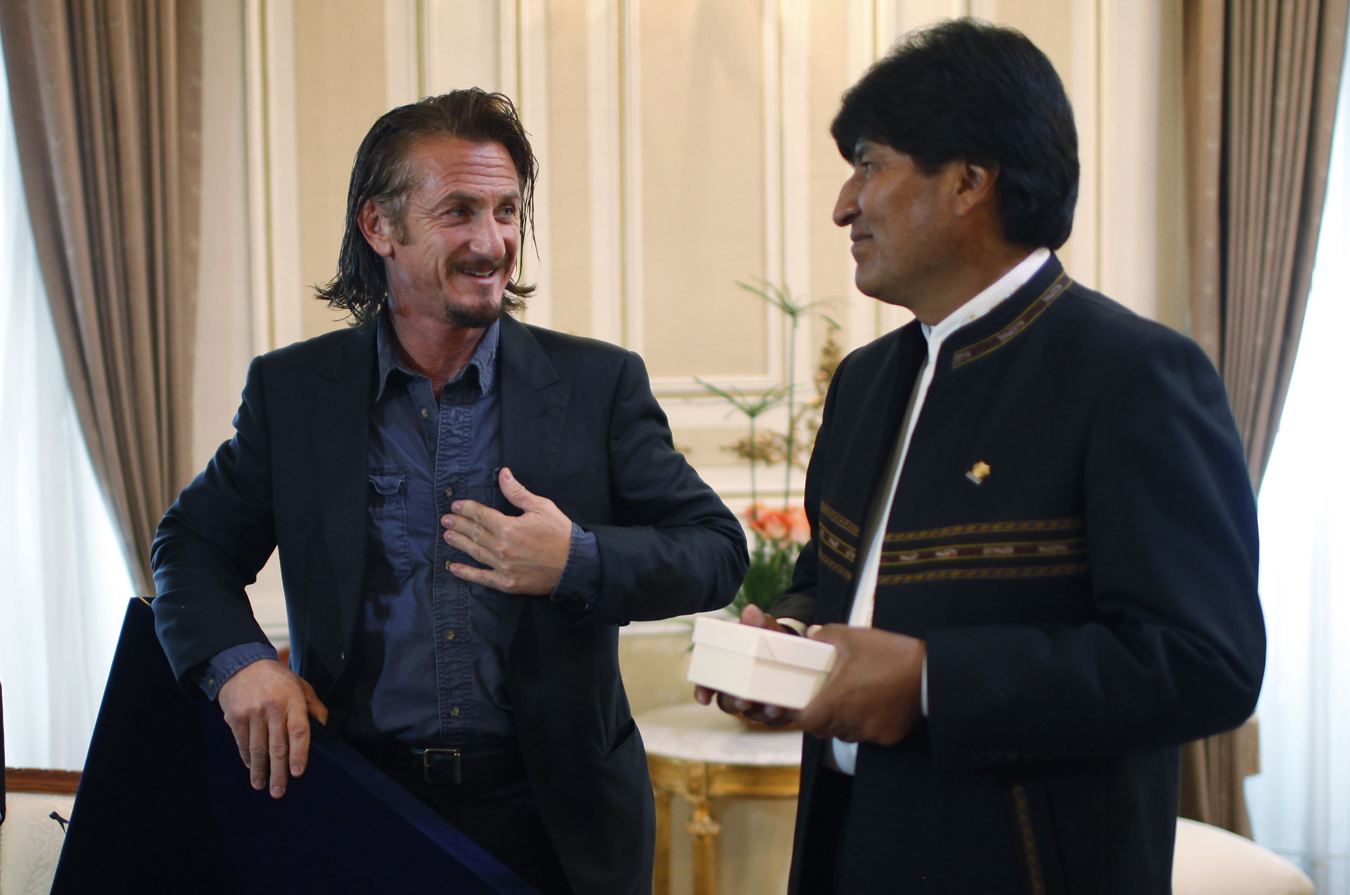 Sean Penn al rescate de empresario en Bolivia