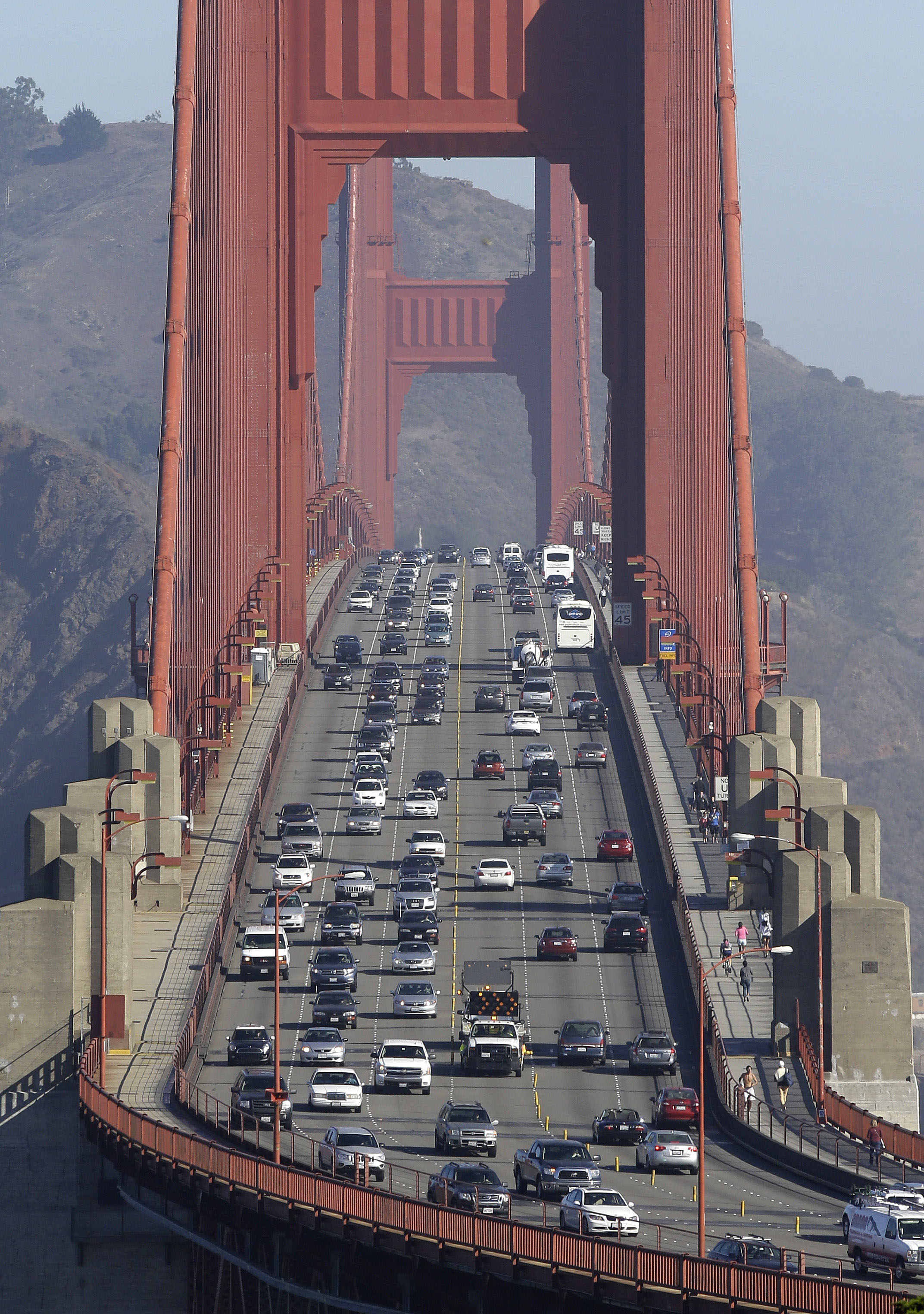 Cierran puente Golden Gate todo el fin de semana