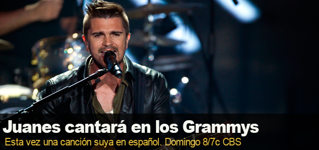 Juanes resaltará el español en los Grammy