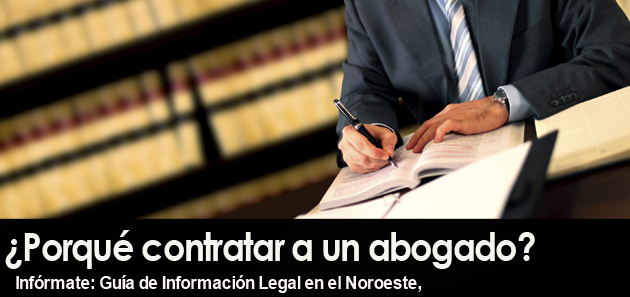 &iquest;Por qu&eacute; contratar a  un abogado?