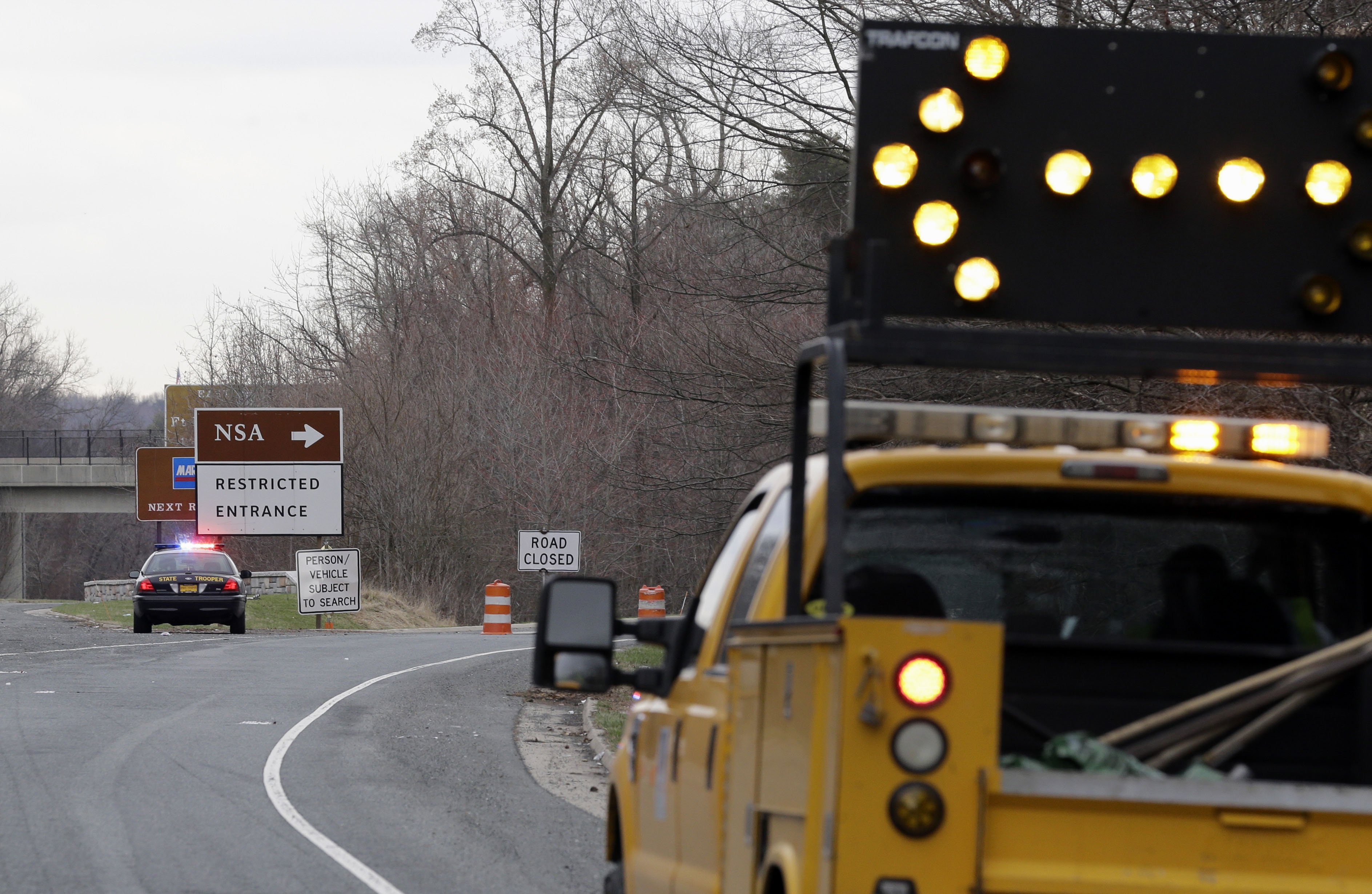 Tratan a 2 lesionados en entrada de NSA en Fort Meade