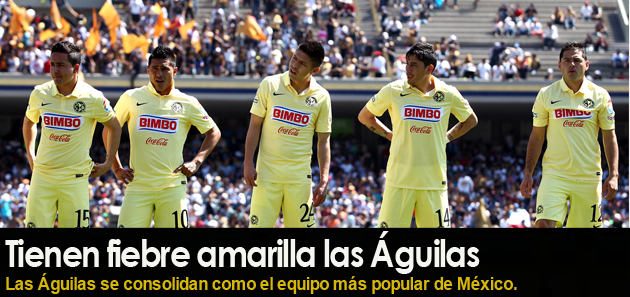 Tienen fiebre amarilla las &Aacute;guilas