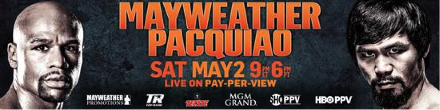 FLOYD MAYWEATHER SE ECONTRARA CON MANNY PACQUIAO