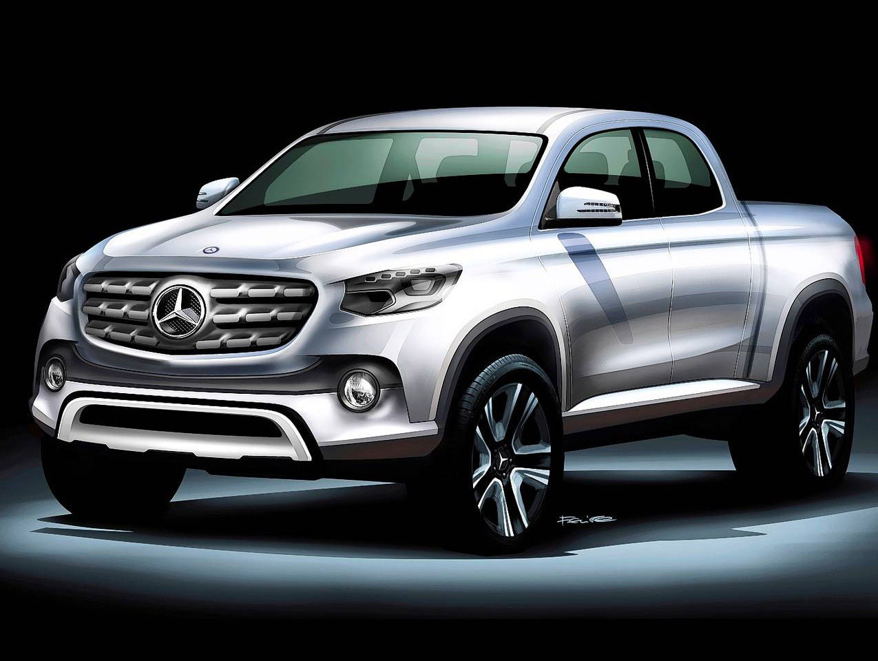 Basar&aacute; MB pickup en NP300