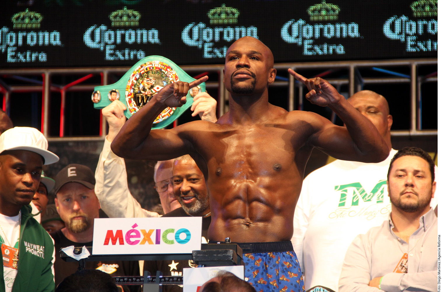 Mayweather Jr.  Tiene plan maestro