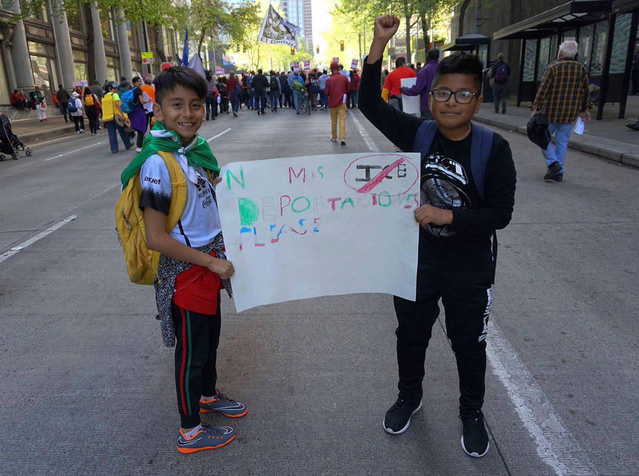 Historias de una marcha pacífica por los Derechos de los Inmigrantes y los Trabajadores