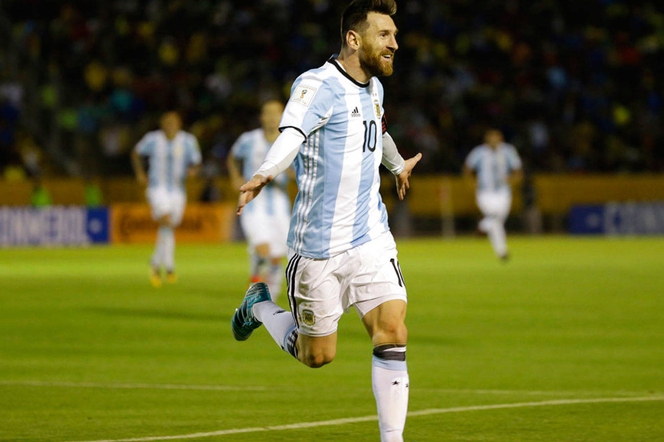 Actuación estelar de Messi en despedida de Argentina
