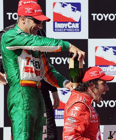 Franchitti gana en Long Beach