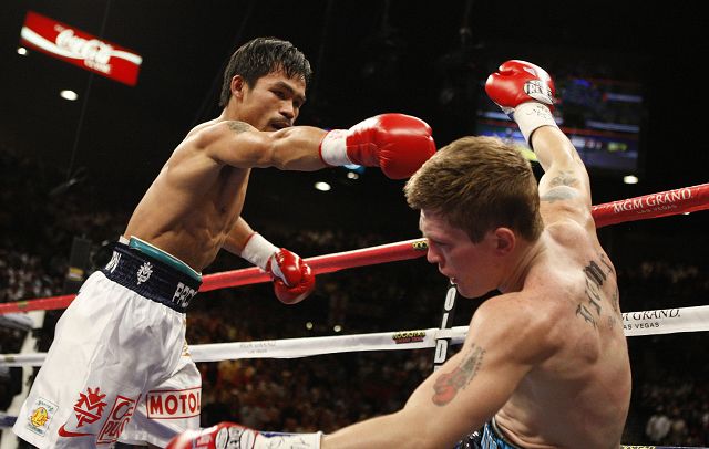 Pacquiao tunde a Hatton