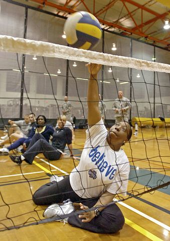 Rehabilitaci&oacute;n deportiva para soldados heridos