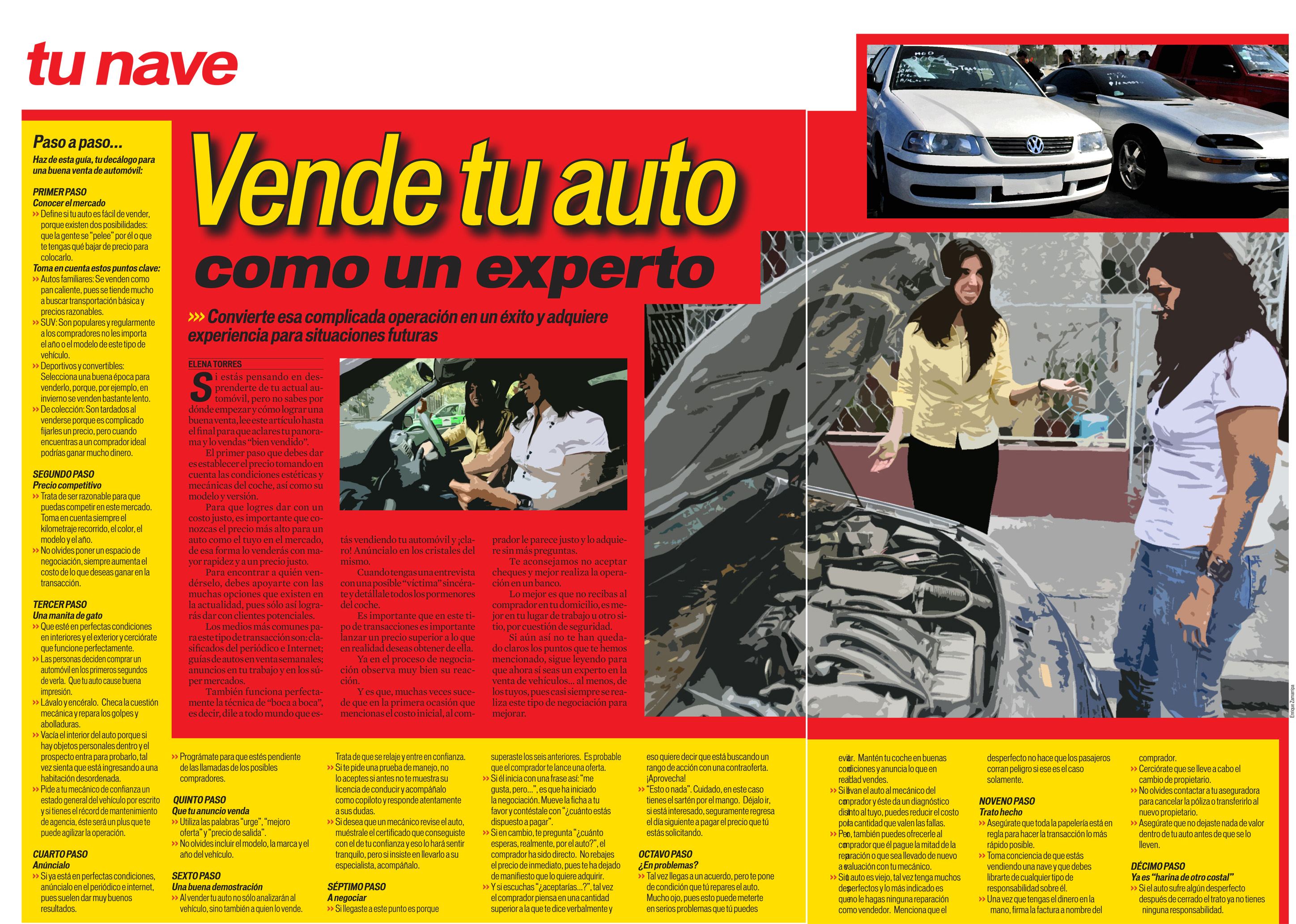 Vende tu carro como experto