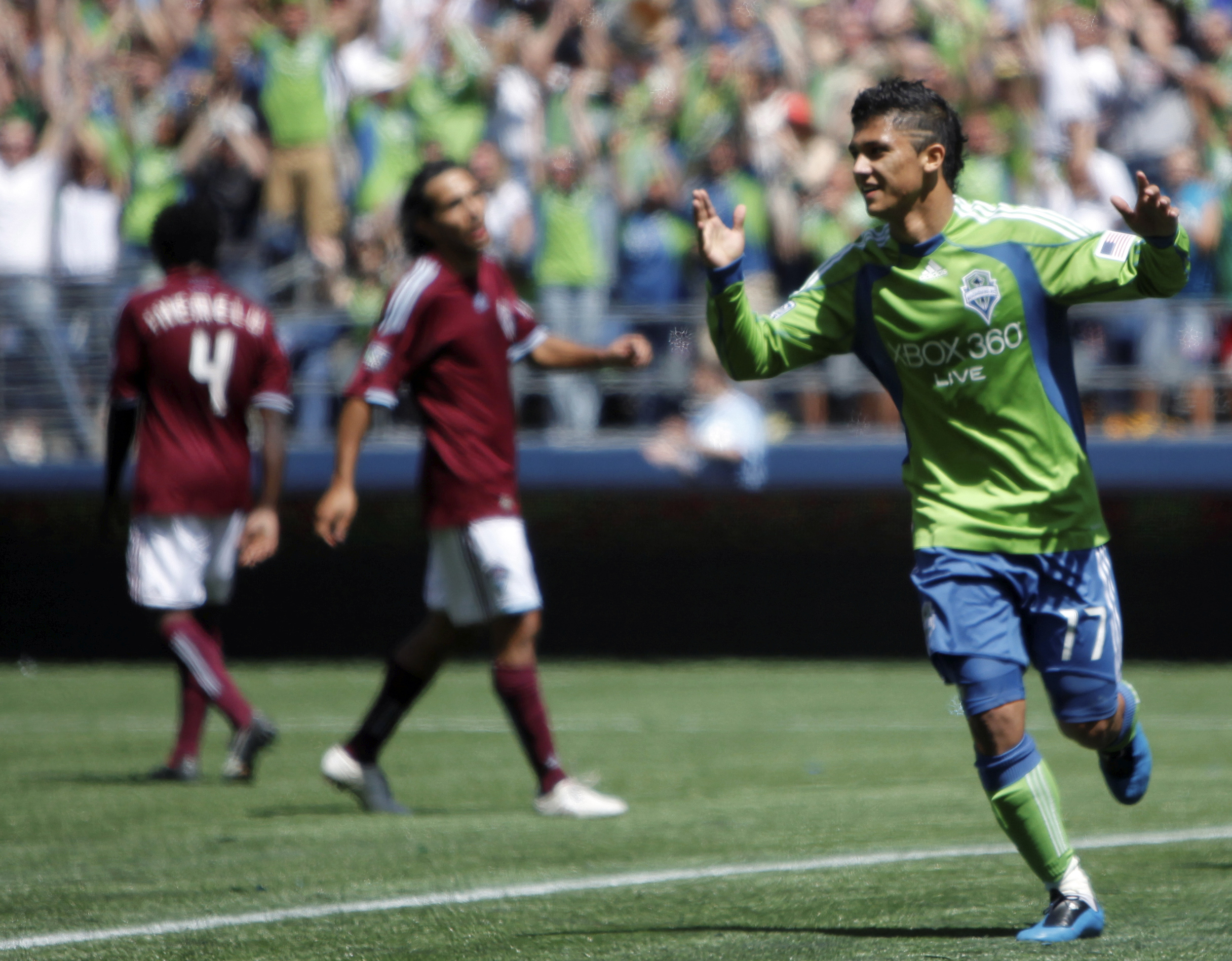 Sounders "Se ba&ntilde;&oacute;" en los r&aacute;pidos...