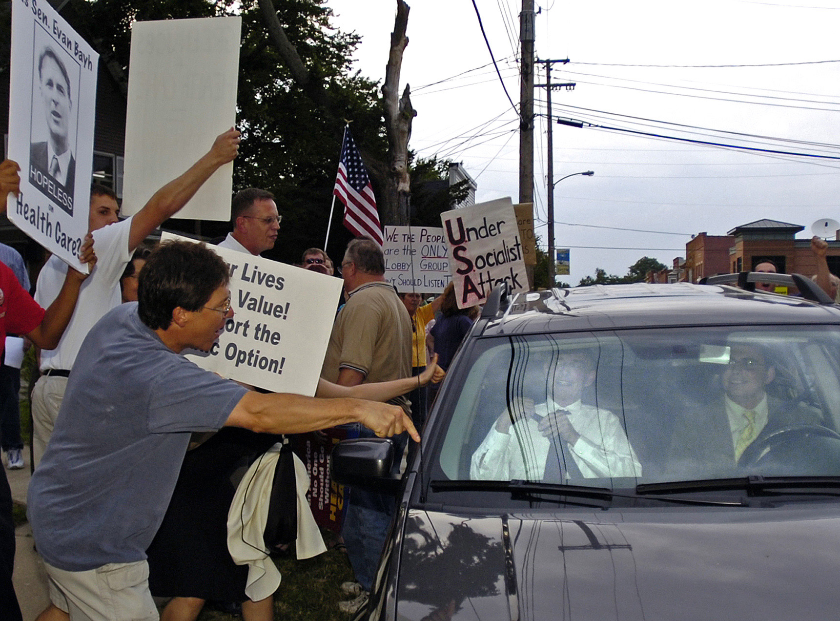 Prepar&aacute;ndose para una lucha por reforma de salud
