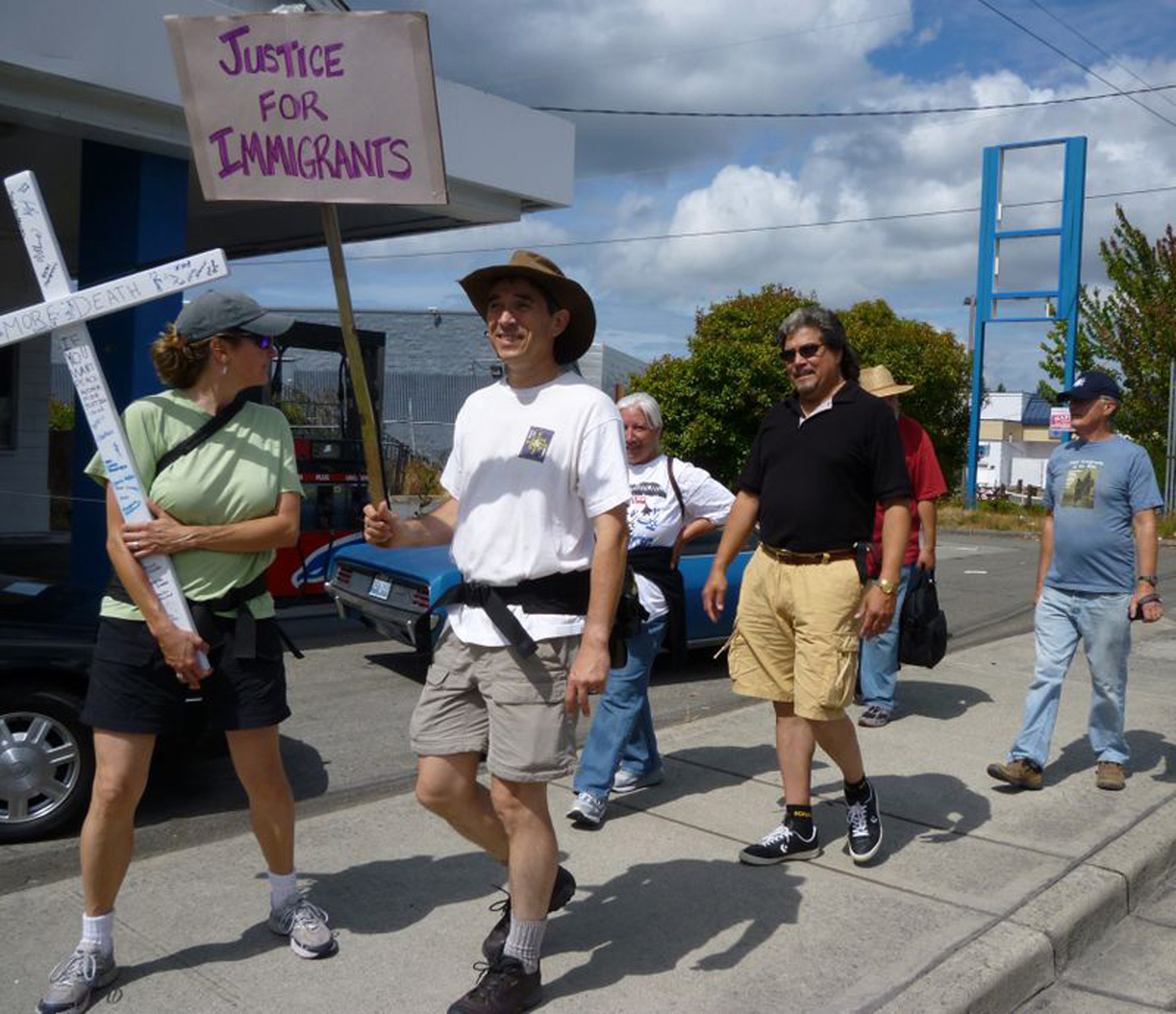 Peregrinaci&oacute;n por los migrantes