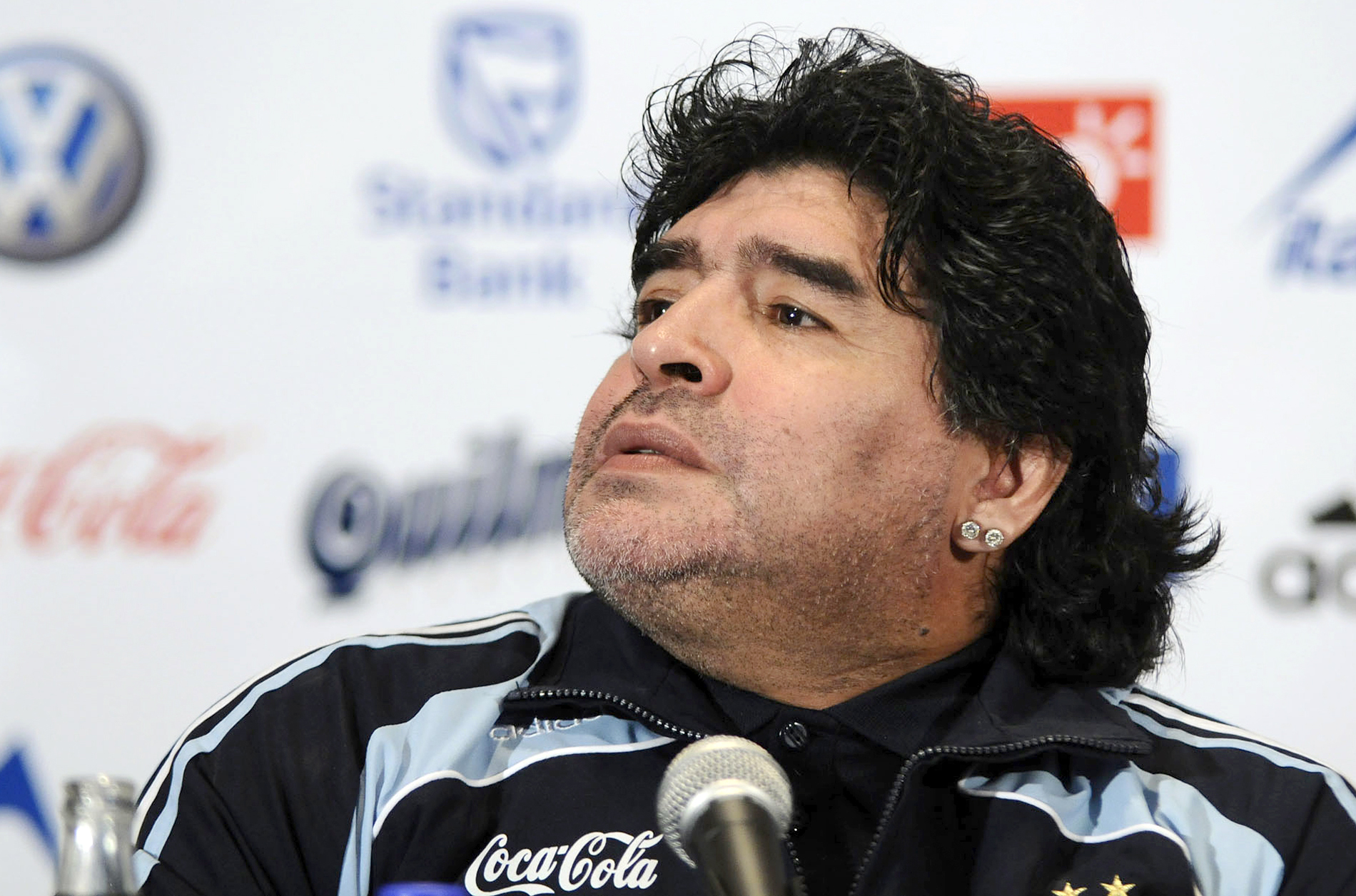 Maradona no transmite...