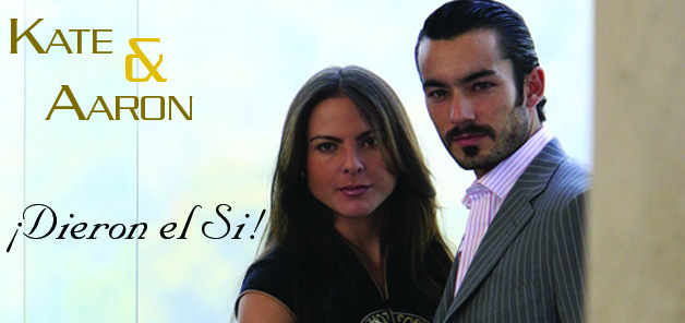 Contraen nupcias Kate y Aar&oacute;n