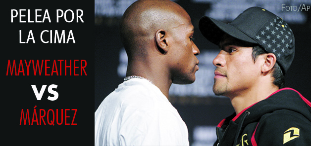Preparan pu&ntilde;os M&aacute;rquez y Mayweather