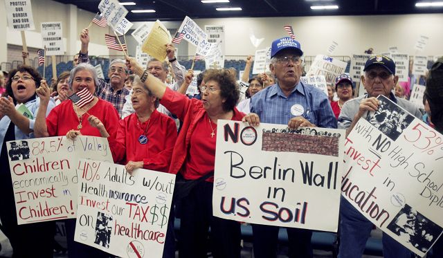 Estado no quiere muro fronterizo