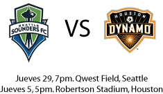 Houston Dynamo ser&aacute; el rival del Sounders FC.