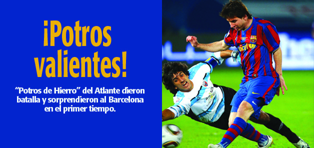 Atlante alcanz&oacute; a so&ntilde;ar