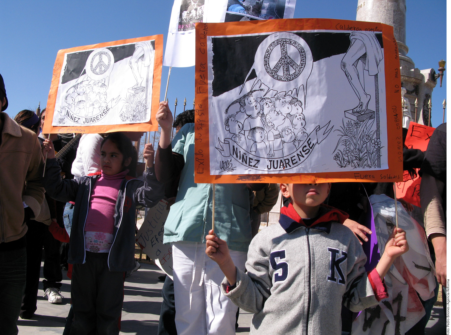Claman justicia en Ciudad Ju&aacute;rez.