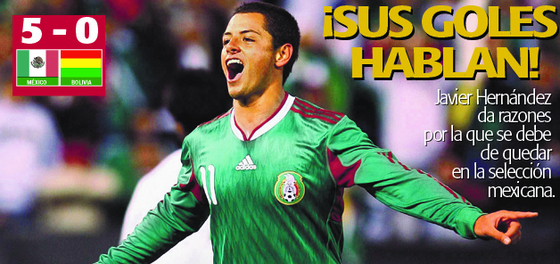 El Tri Hace trizas a Bolivia