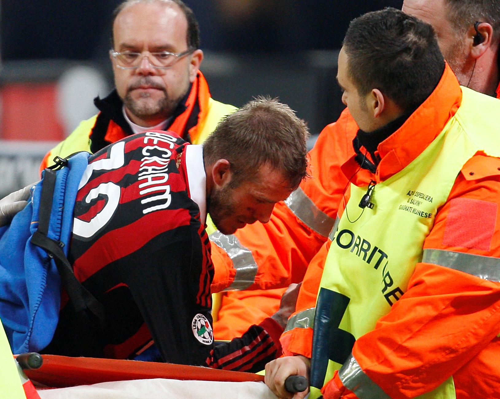 David Beckham Fuera del mundial