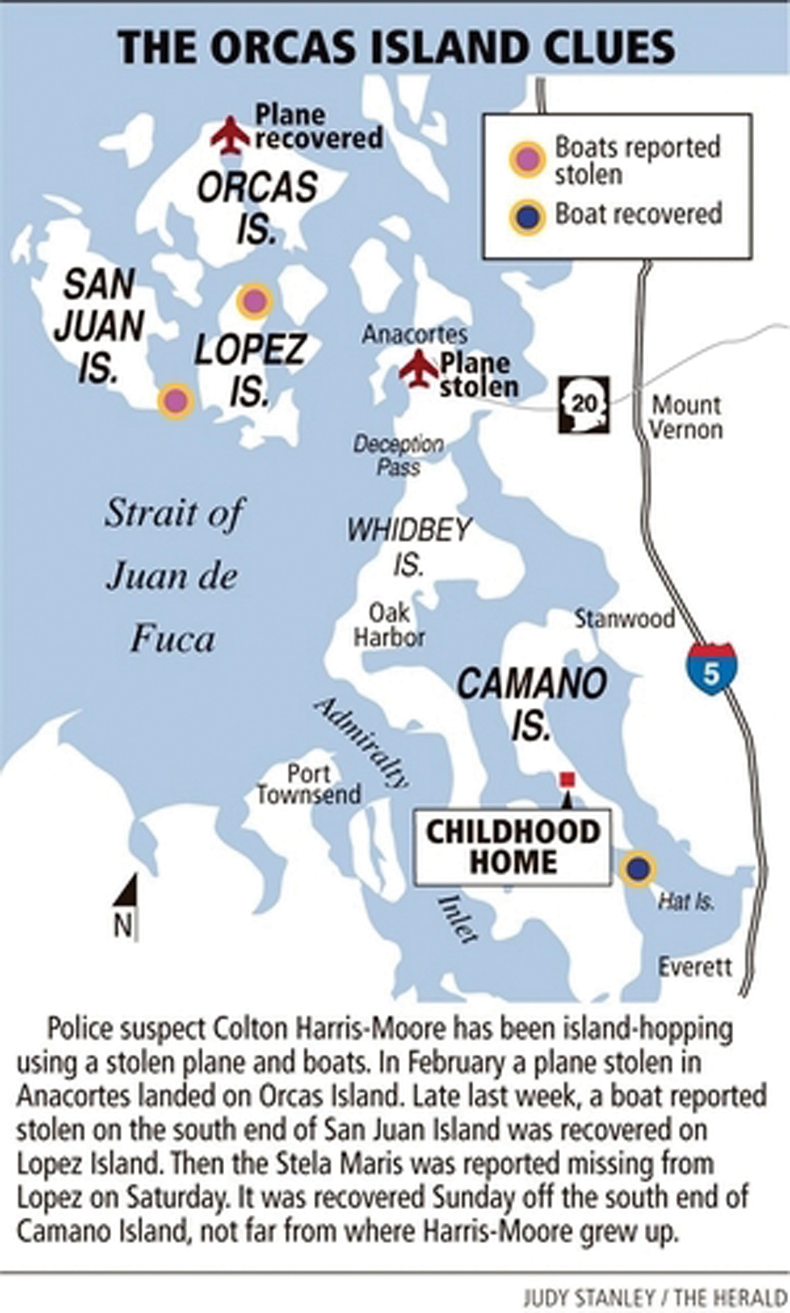 &iquest;Regreso Colton Harris-Moore a Camano Island?