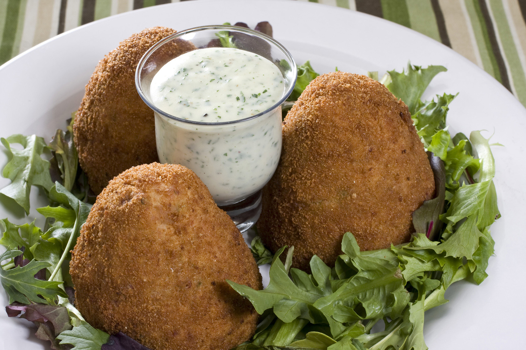 Ham croquettes,