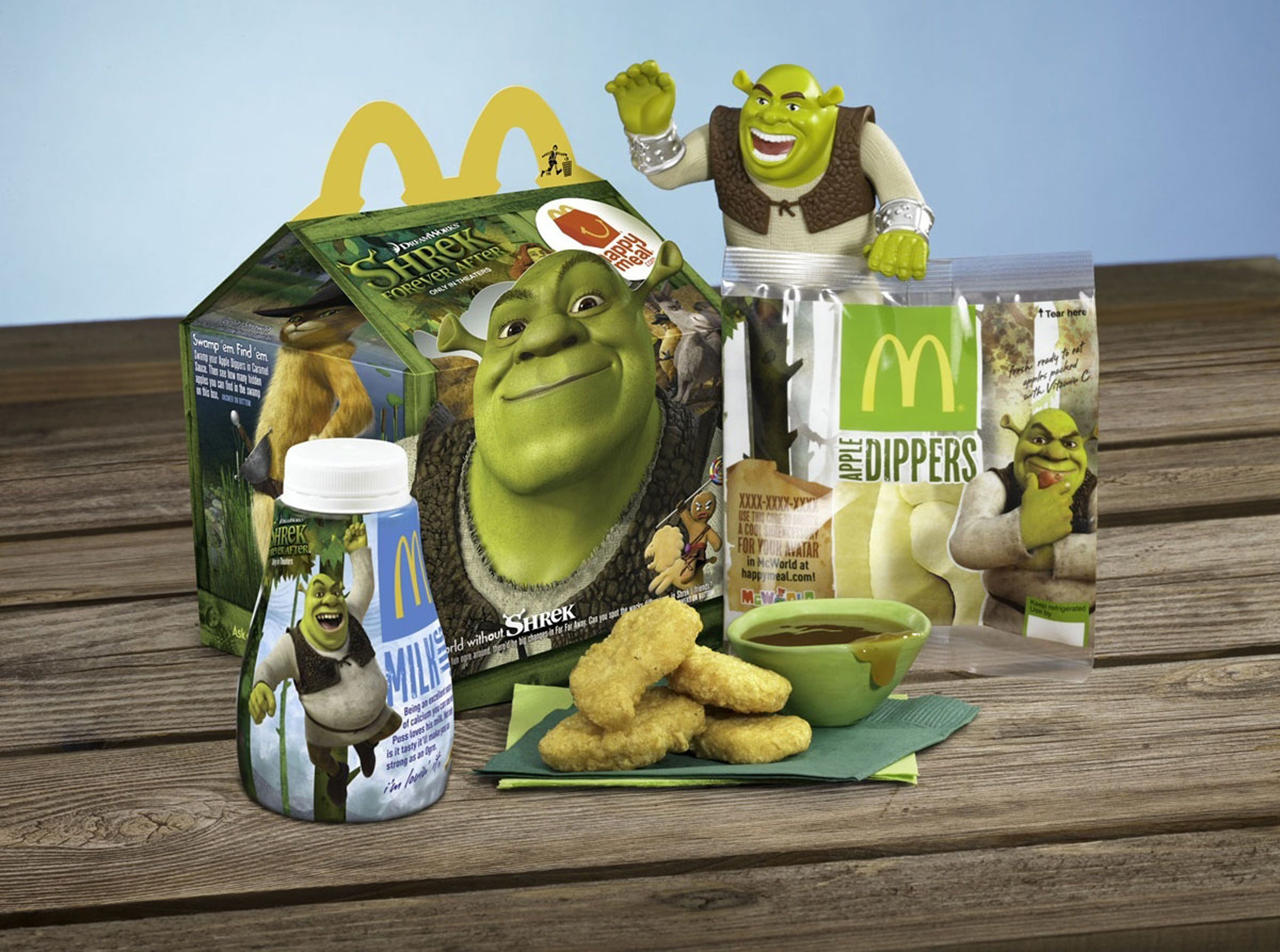 McDonald's retira 12 millones de vasos promocionales de "Shrek"