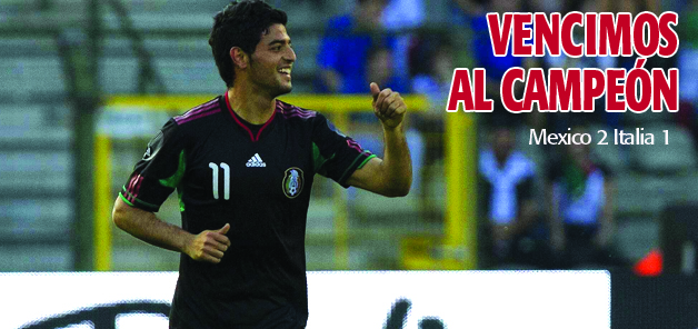 &iexcl;Le pega M&eacute;xico al Campe&oacute;n!