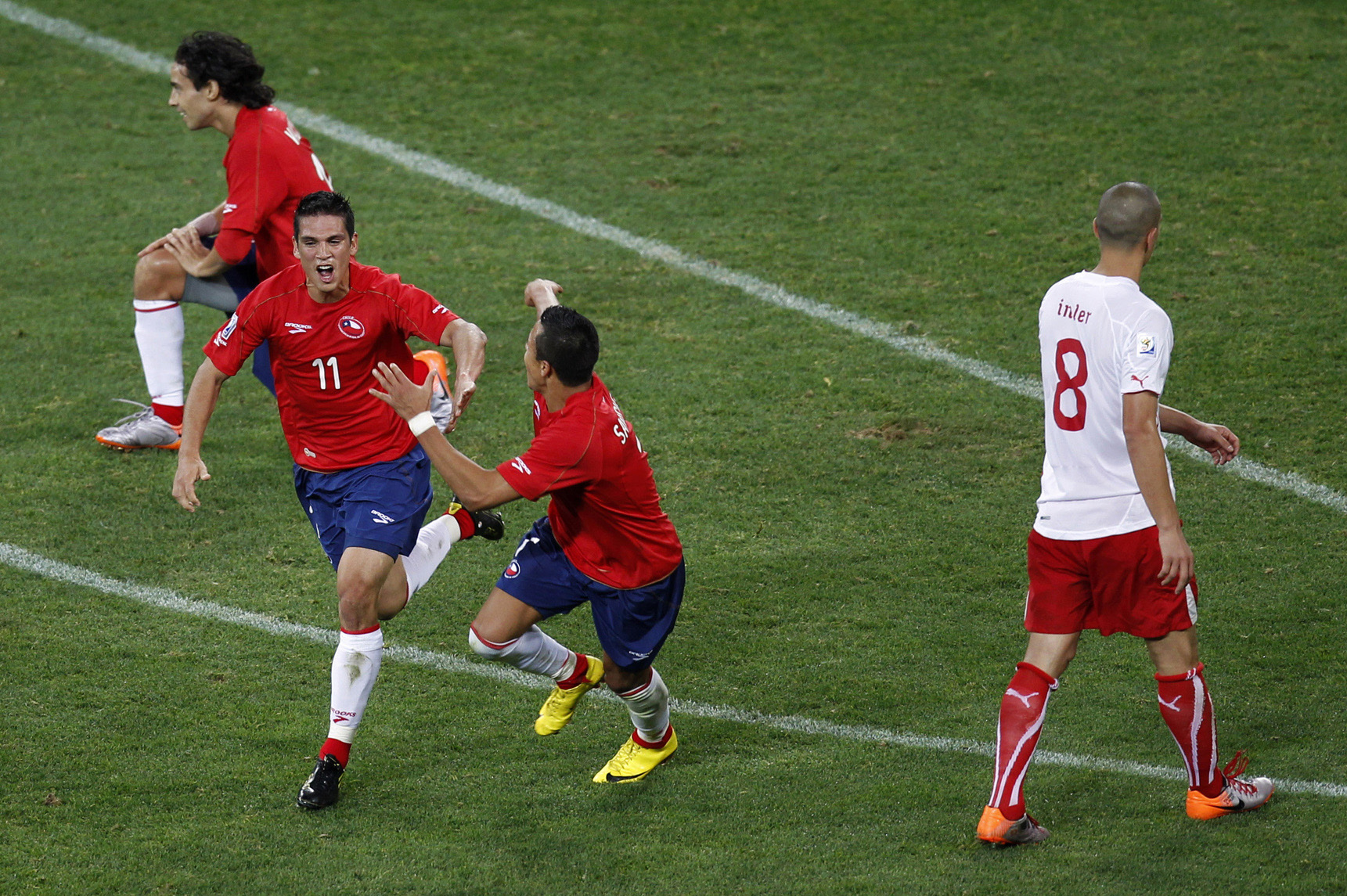 Chile doblega a los Suizos