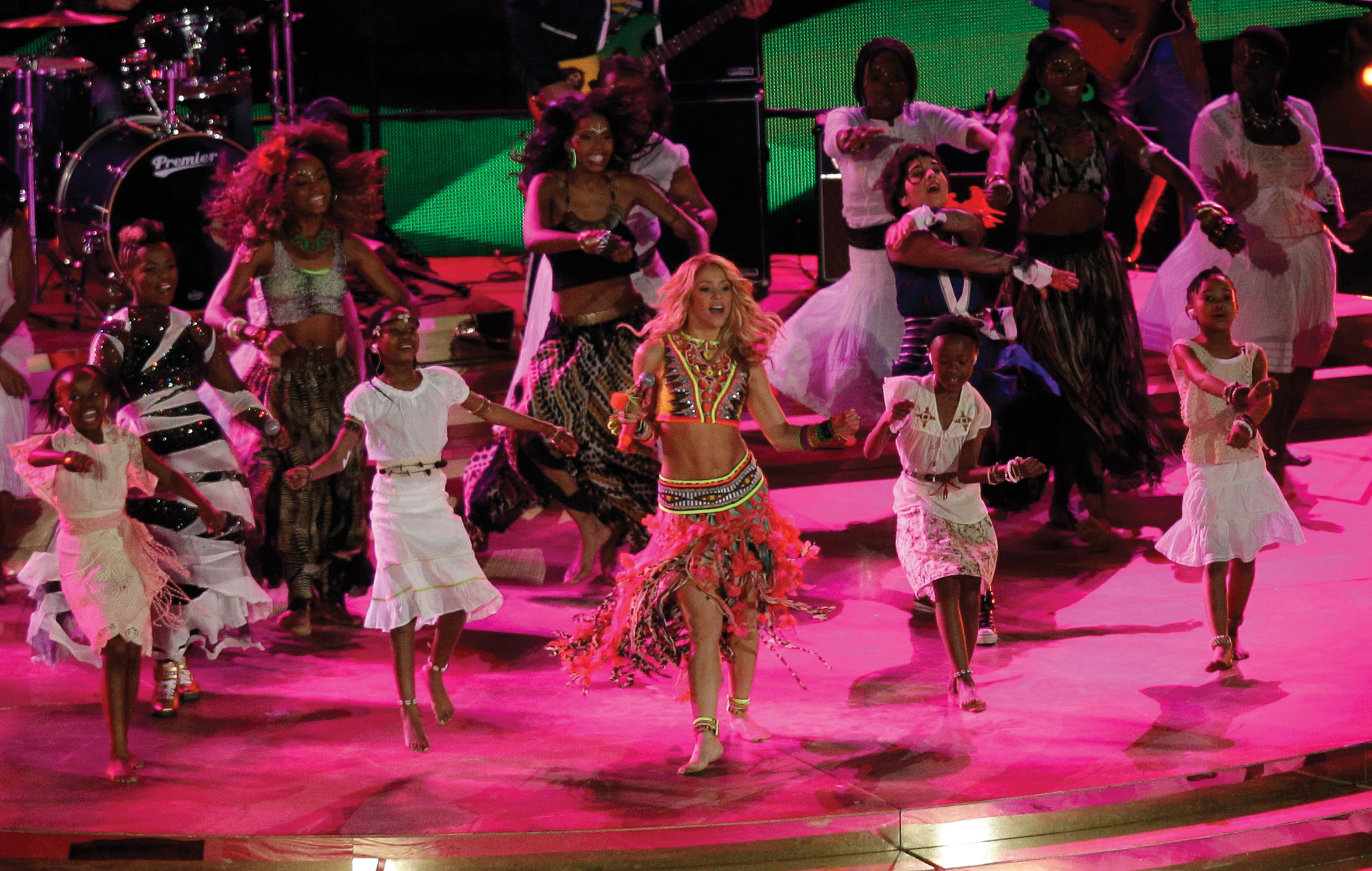 Despide Mundial con Waka Waka