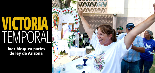 Bloqueada Ley de Arizona