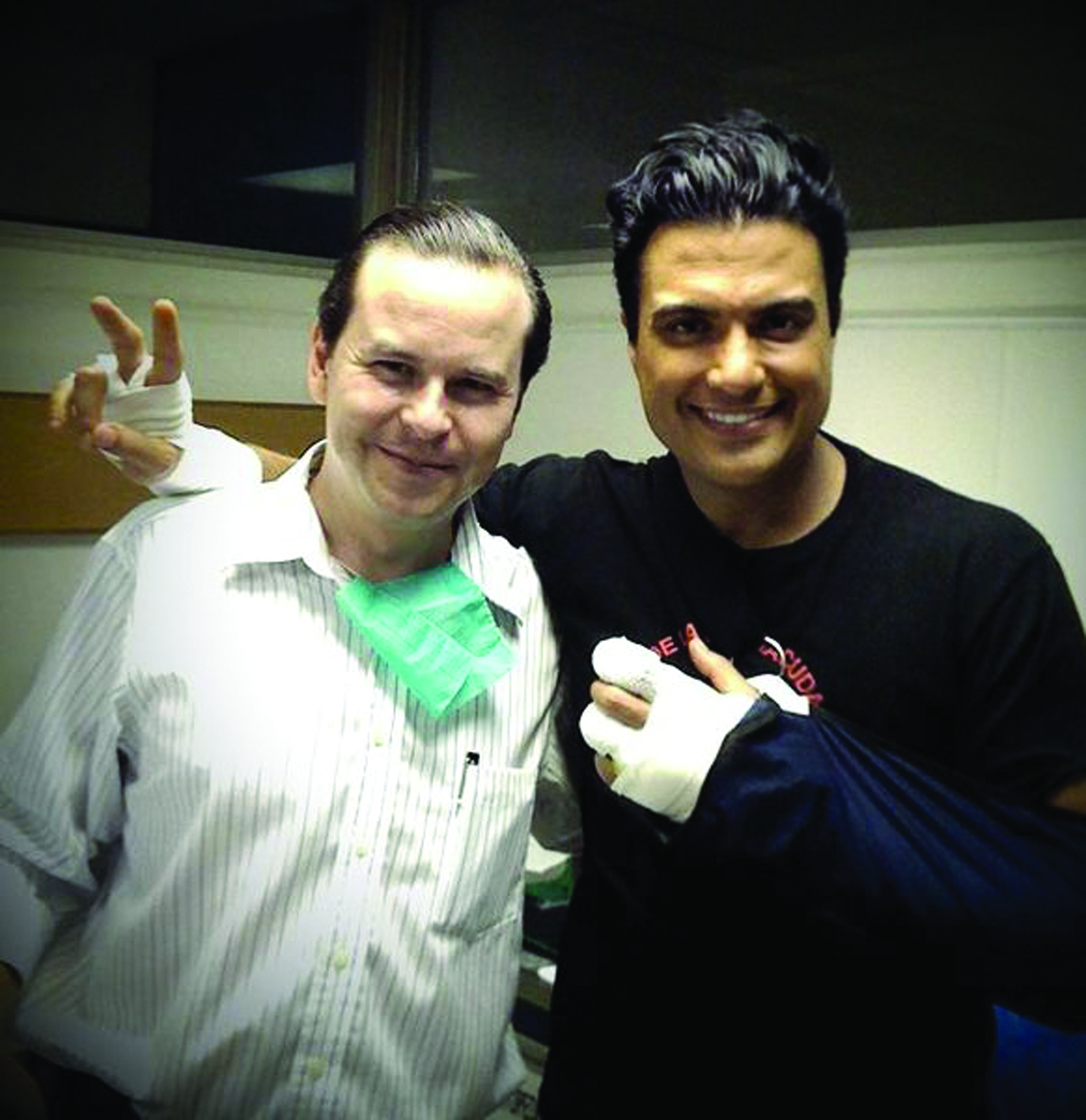 Sufre Camil accidente en grabaci&oacute;n