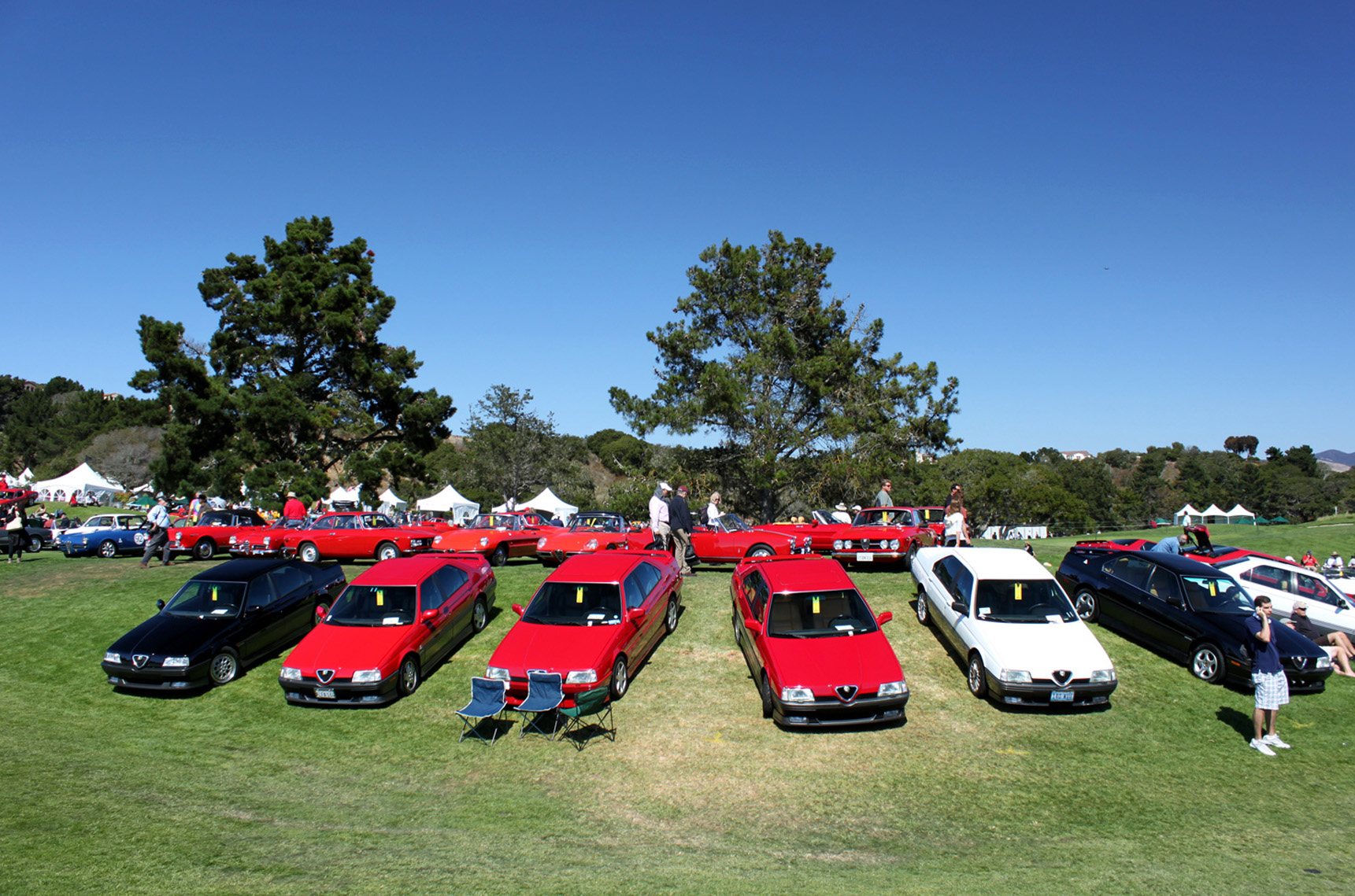 Celebran al F40 y Alfa Romeo