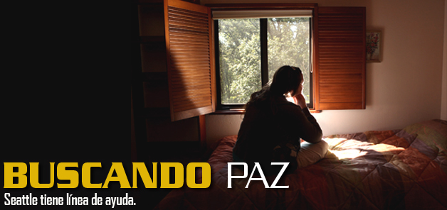 Sintiendo paz en su hogar