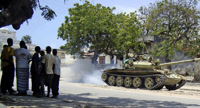 Lucha en la capital somali