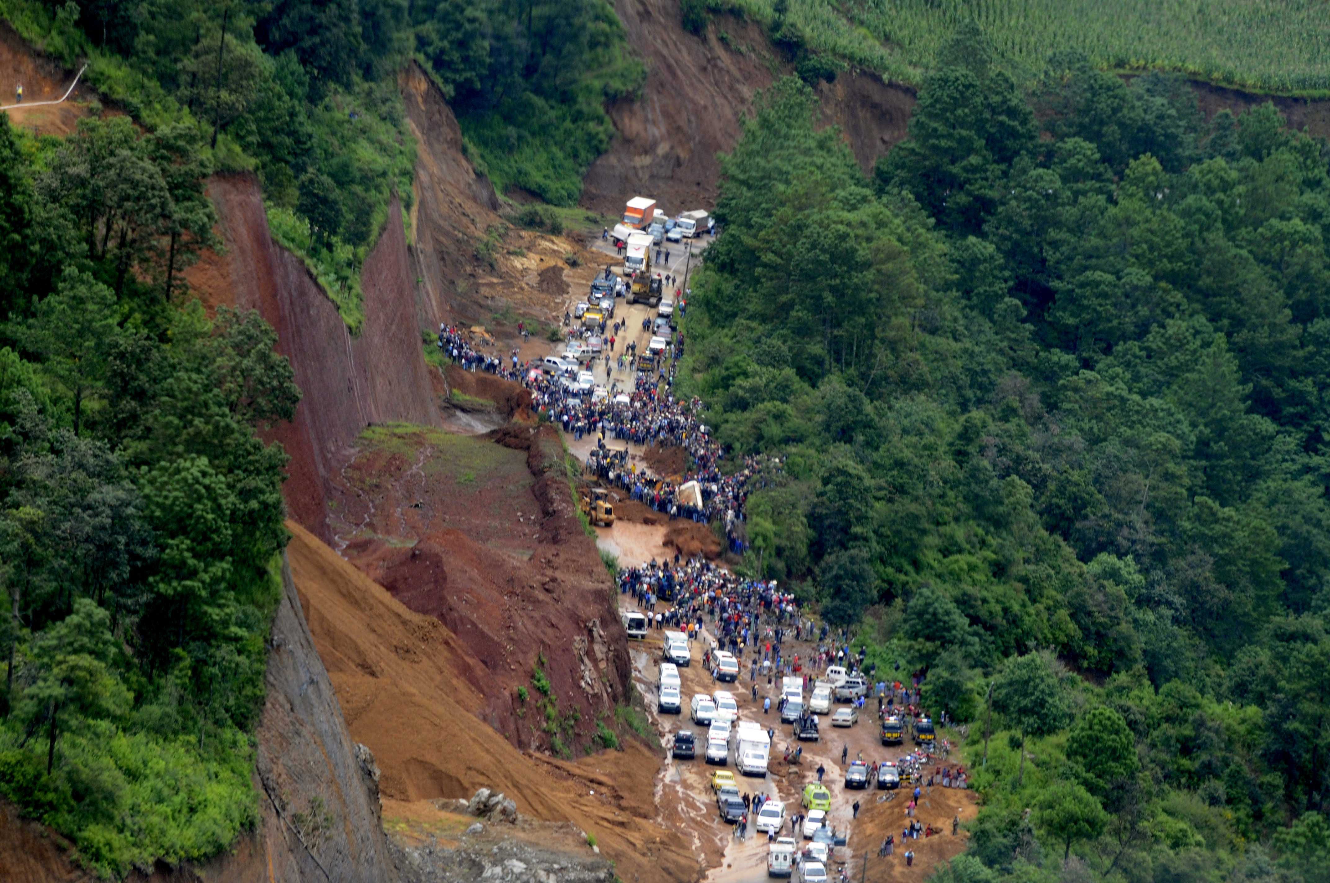 Tragedia por lluvias en Guatemala