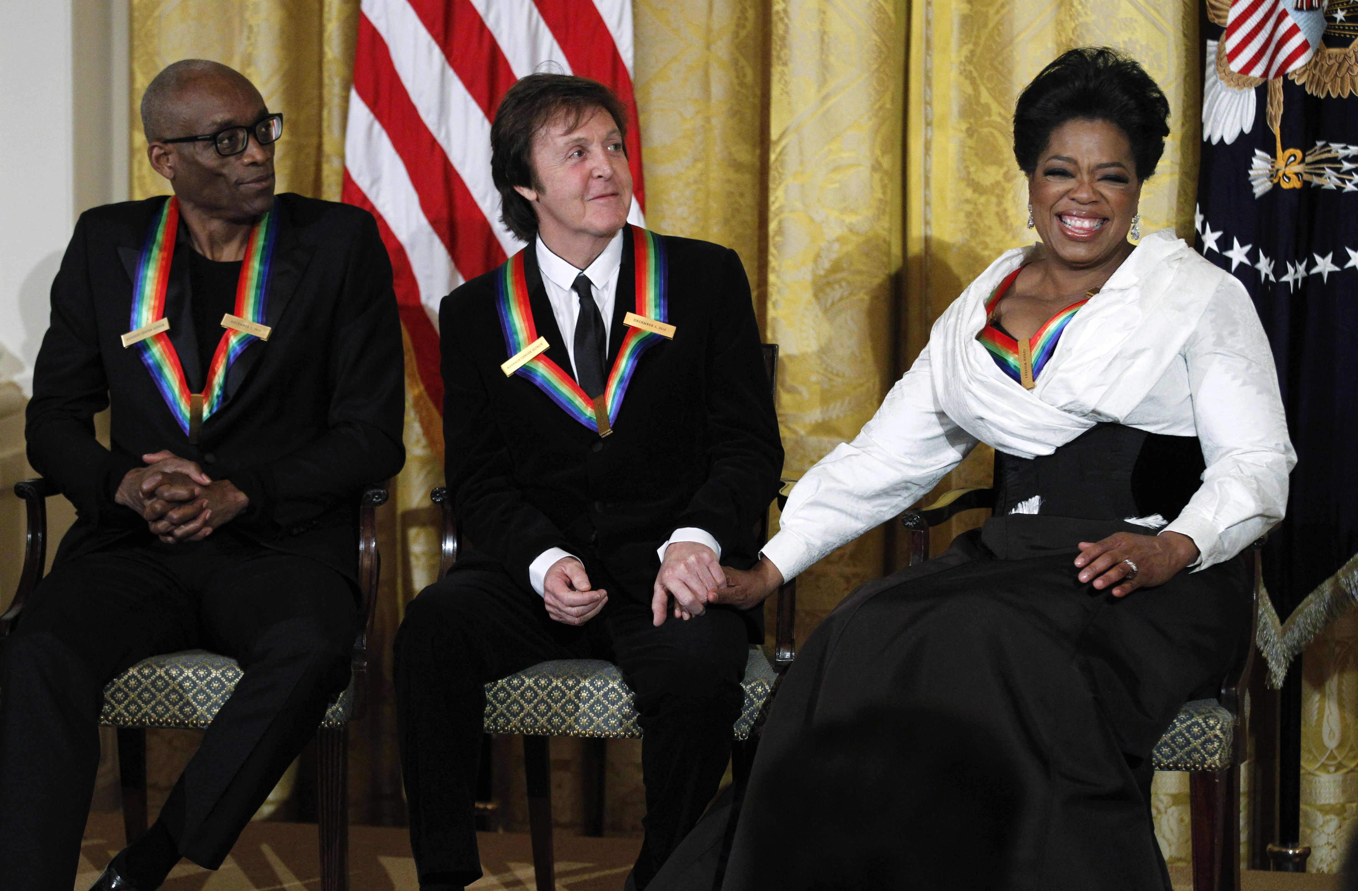 McCartney y Winfrey son homenajeados en Washington