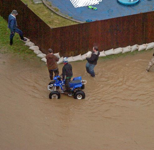 Inundaci&oacute;n En Estado Al Derretirse Nieve