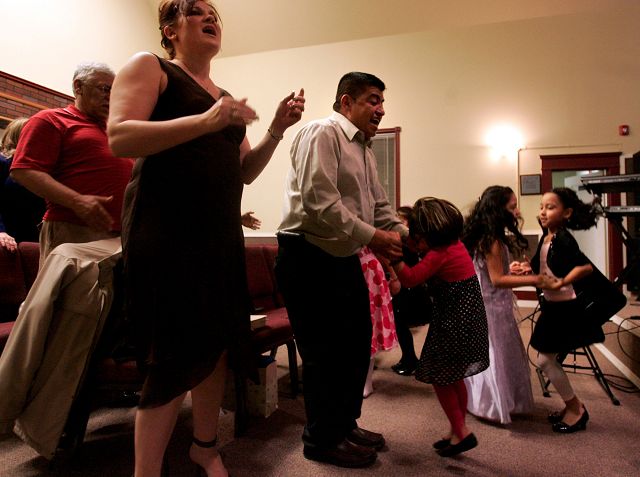 con un lugar para adorar