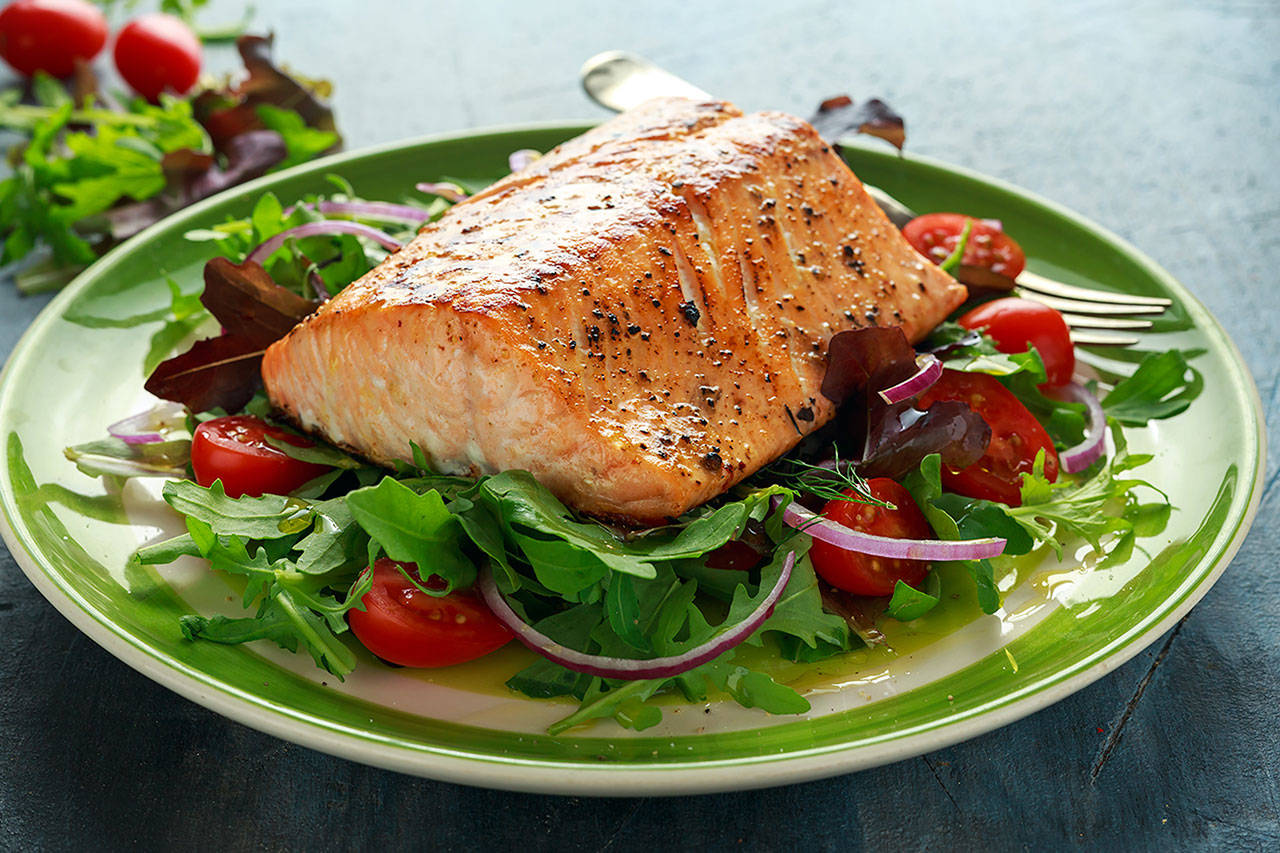 Coma pescado, sea inteligente, seleccione bien