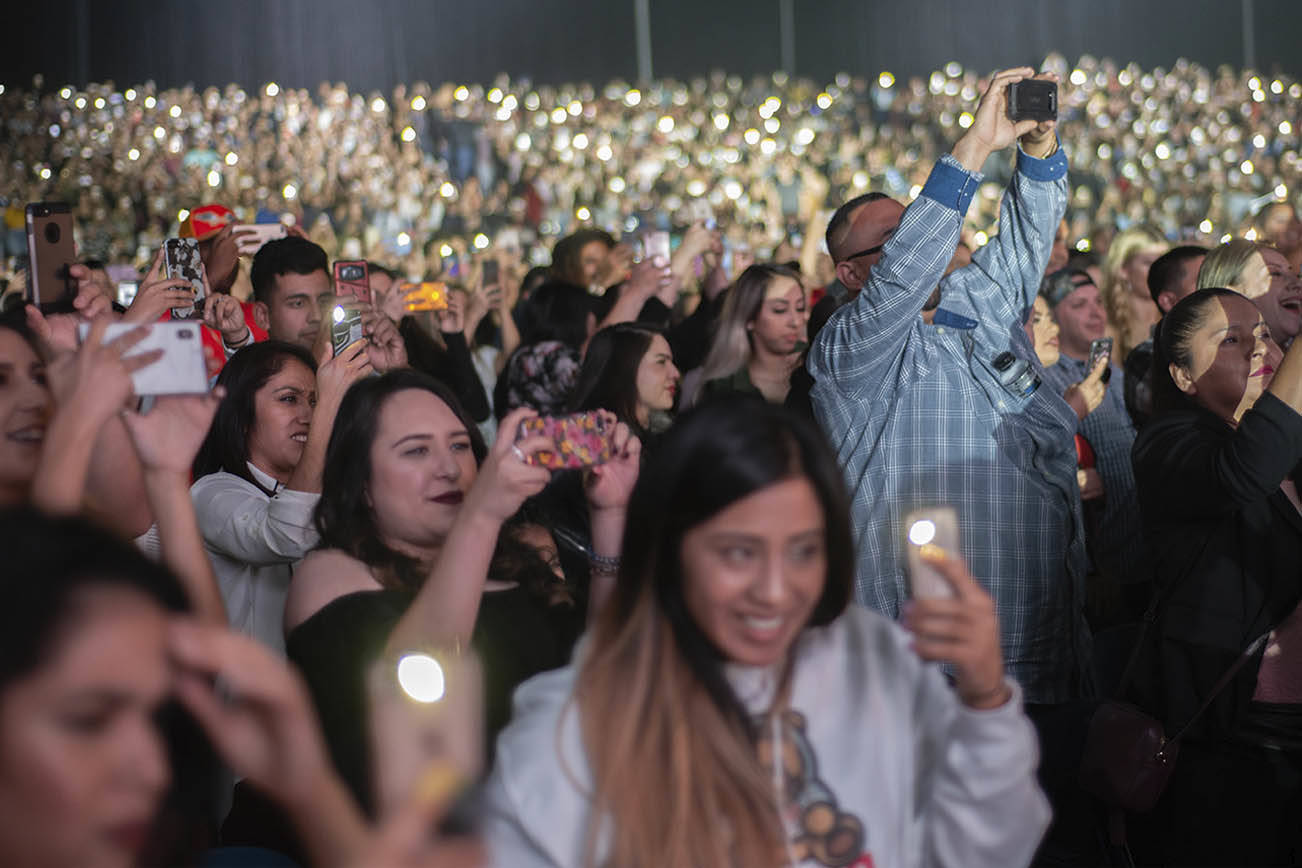 Lleno total en el Concierto de Ozuna                                (Fotos: Domingo Flores)