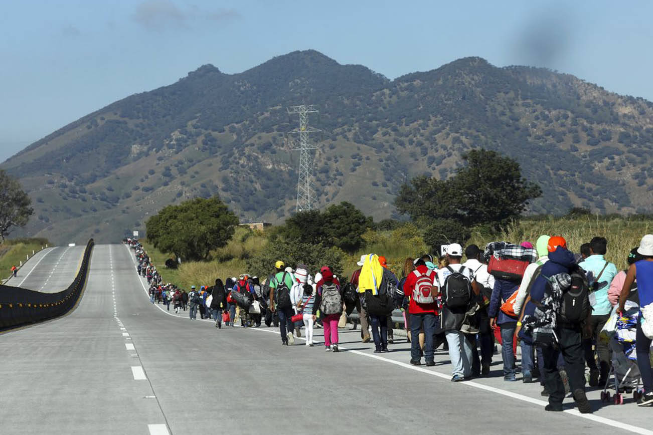 Mi familia esta en la caravana