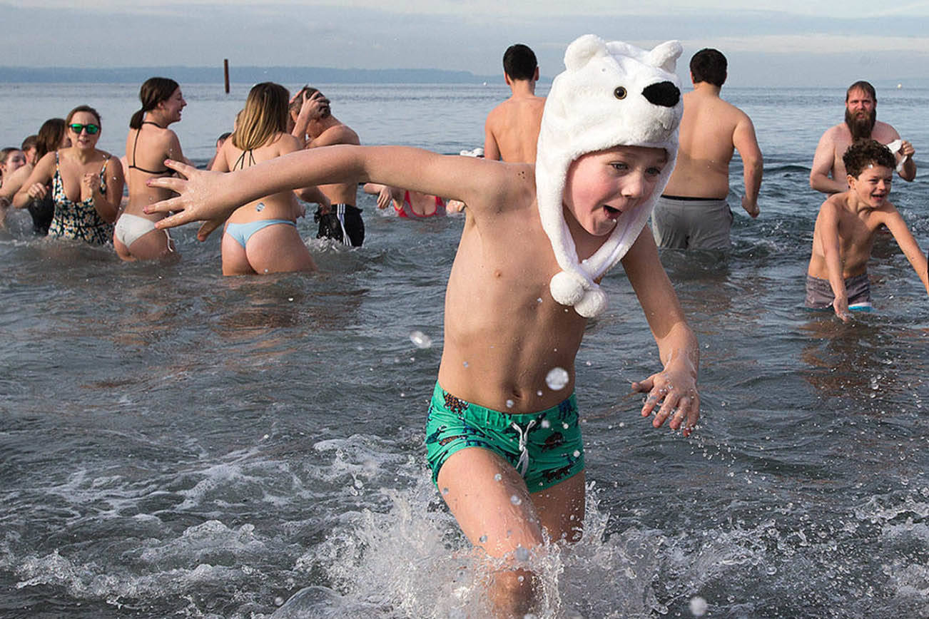 La prueba Edmonds Polar Bear Plunge refresca la mente