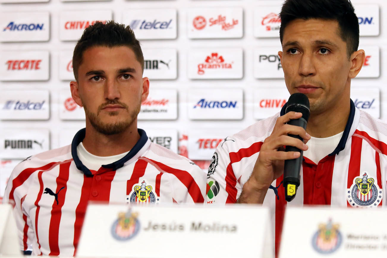 Jesús Molina se integra a Chivas para el Clausura 2019