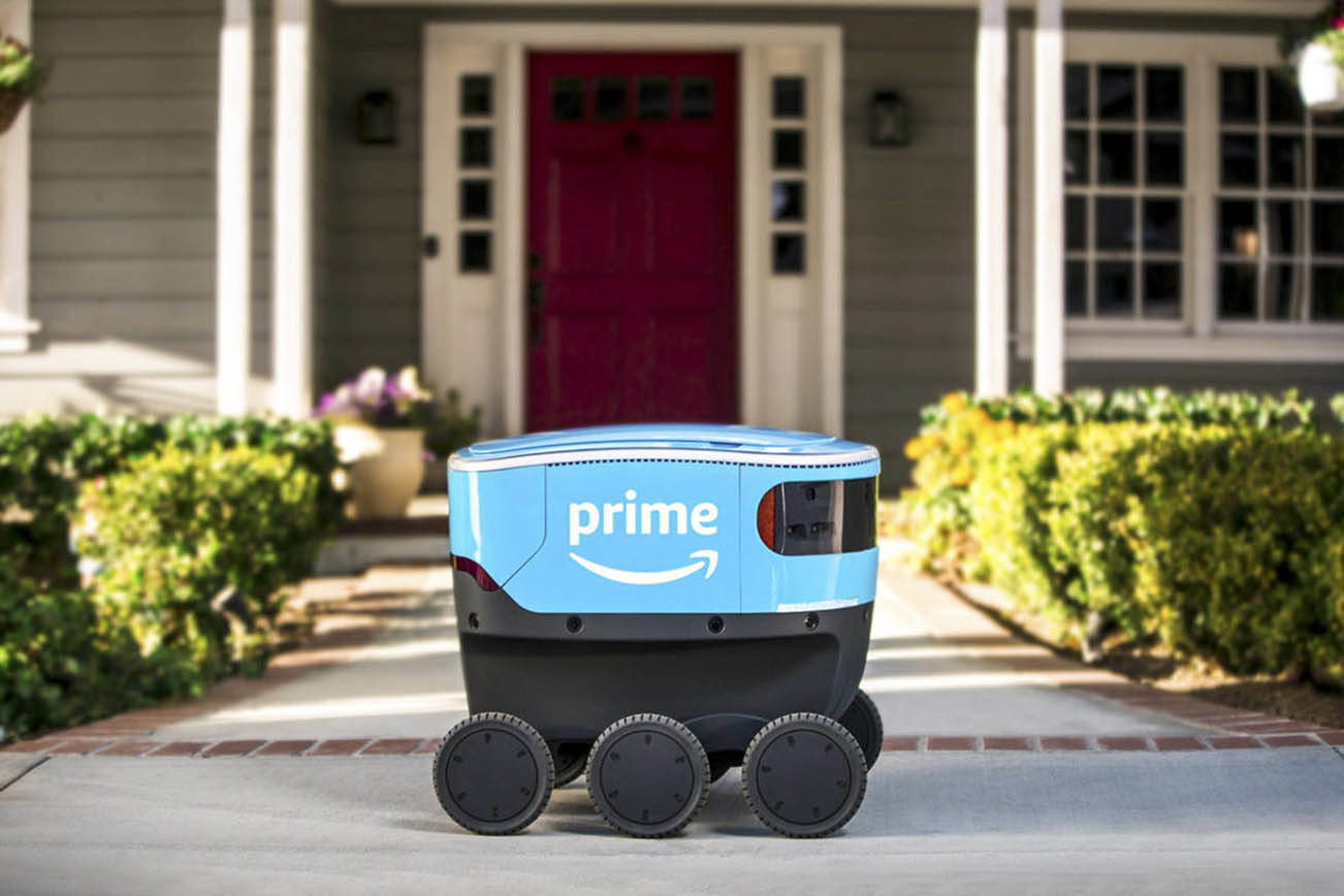 6 robots de entrega de Amazon invaden el condado de Snohomish