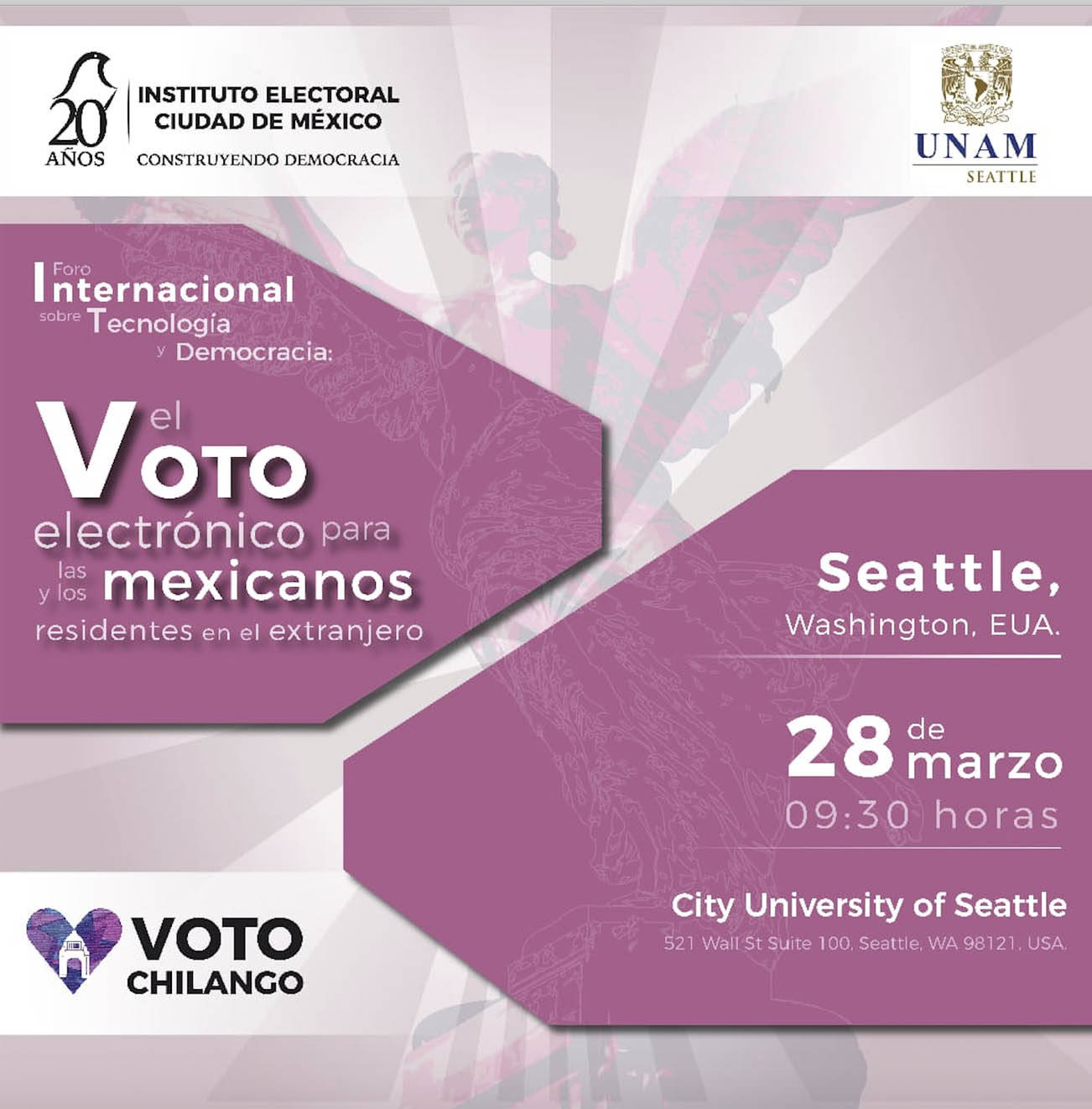 ¡Ah! Pa’ Comentarios - PARTICIPACION CIVICA DESDE EL EXTRANJERO – VOTO CHILANGO