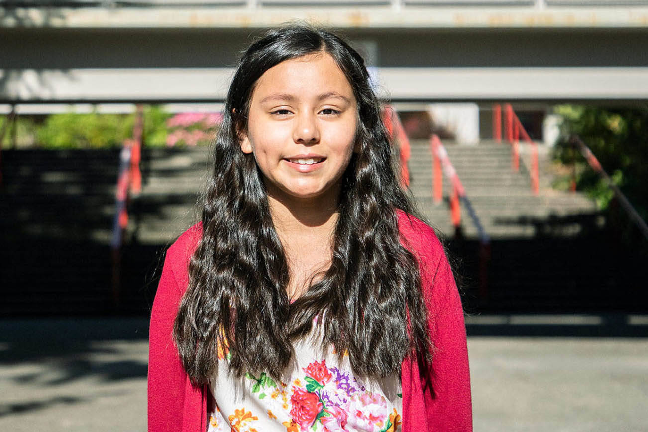 Veronica Maldonado es la estudiante del mes de Kilo Middle School